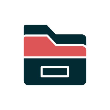 Dosya. Web simgesi basit illüstrasyon