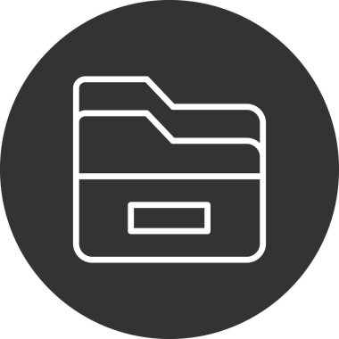 Dosya. Web simgesi basit illüstrasyon