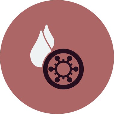 Plasma simgesi, vektör illüstrasyonu