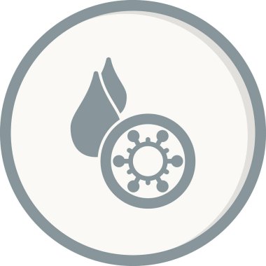 Plasma simgesi, vektör illüstrasyonu