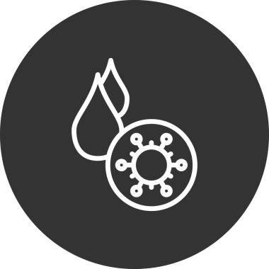 Plasma modern simgesinin vektör çizimi