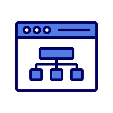 seo modern simgesinin vektör illüstrasyonu