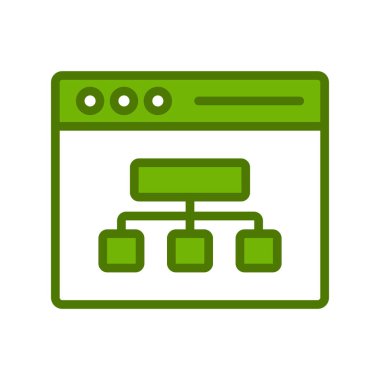 seo modern simgesinin vektör illüstrasyonu