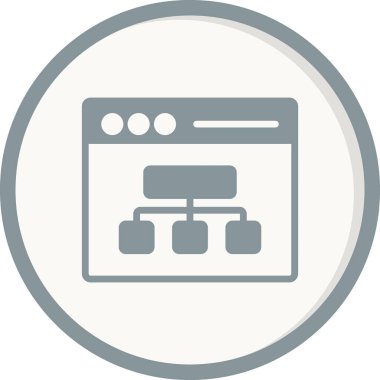 seo modern simgesinin vektör illüstrasyonu