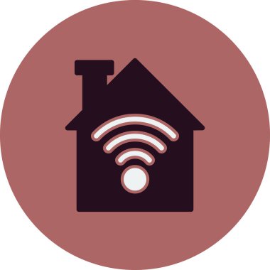 wifi simgesi vektör illüstrasyonu