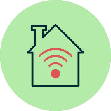 wifi simgesi vektör illüstrasyonu