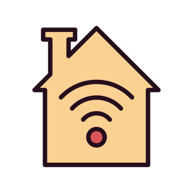 wifi simgesi vektör illüstrasyonu