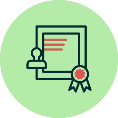 Anlaşma simge vektör çizim