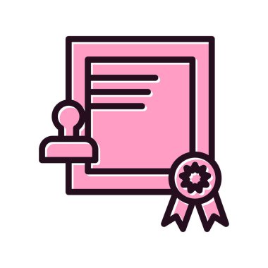 Anlaşma simge vektör çizim