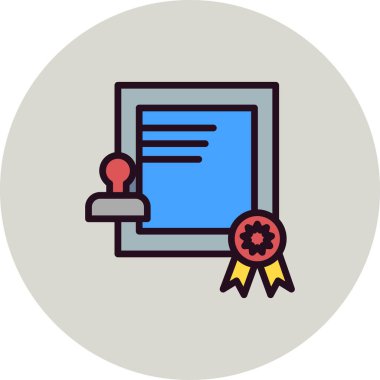 Anlaşma simge vektör çizim