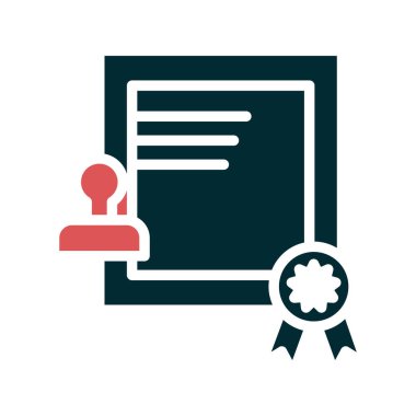 Anlaşma simge vektör çizim