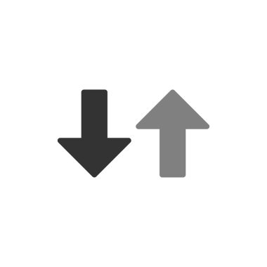 ok simgesi vektör illüstrasyonu