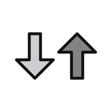 ok simgesi vektör illüstrasyonu