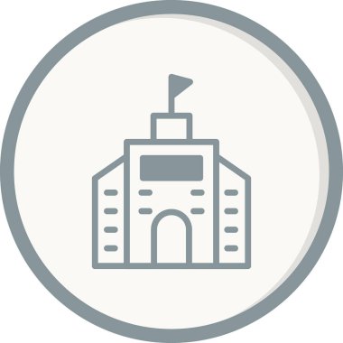 Yapı simgesinin vektör illüstrasyonu