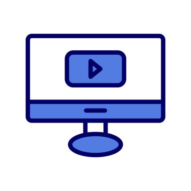 Bilgisayar simgesi, vektör illüstrasyon tasarımı