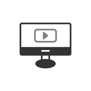 Bilgisayar simgesi, vektör illüstrasyon tasarımı