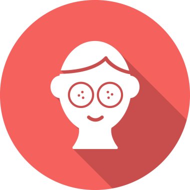 avatar simgesi vektör illüstrasyonu