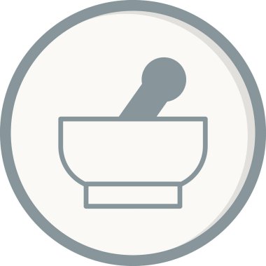 Havan Simgesi Vektör İllüstrasyon Logo Şablonu 