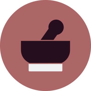 Havan Simgesi Vektör İllüstrasyon Logo Şablonu 