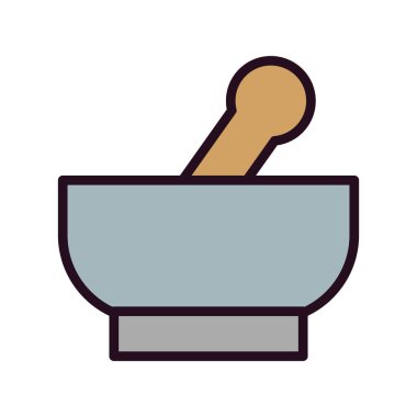 Havan Simgesi Vektör İllüstrasyon Logo Şablonu 