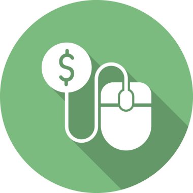  Fare tıklama simgesi vektör illüstrasyonu