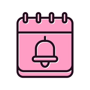 bildirim simgesi vektör illüstrasyonu