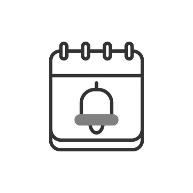 bildirim simgesi vektör illüstrasyonu