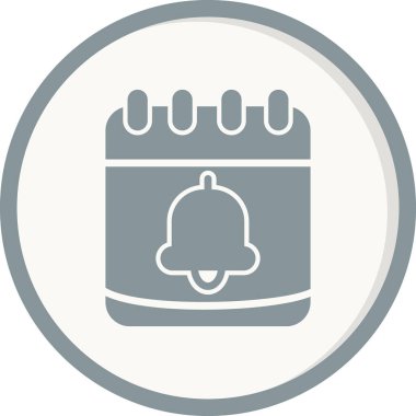 bildirim simgesi vektör illüstrasyonu