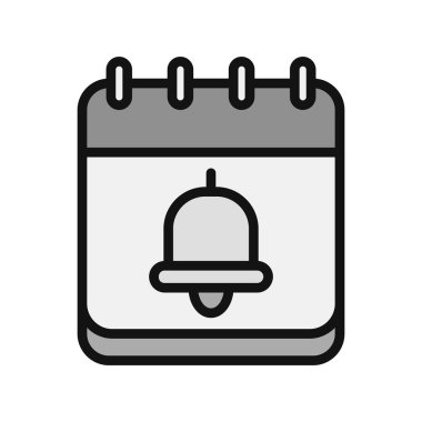 bildirim simgesi vektör illüstrasyonu