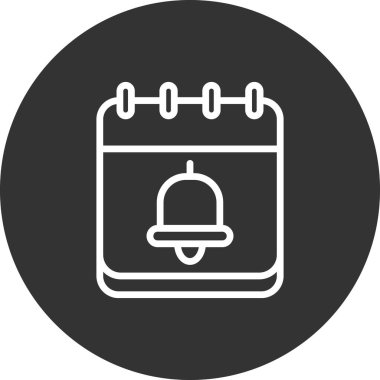 bildirim simgesi vektör illüstrasyonu