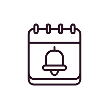 bildirim simgesi vektör illüstrasyonu