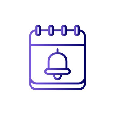 bildirim simgesi vektör illüstrasyonu