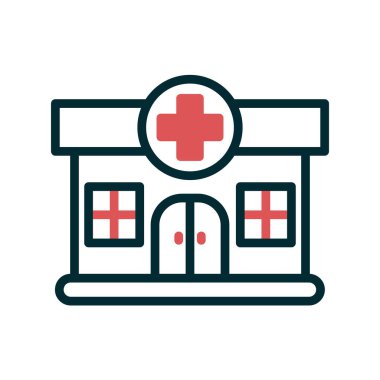 eczane simge vektör çizim