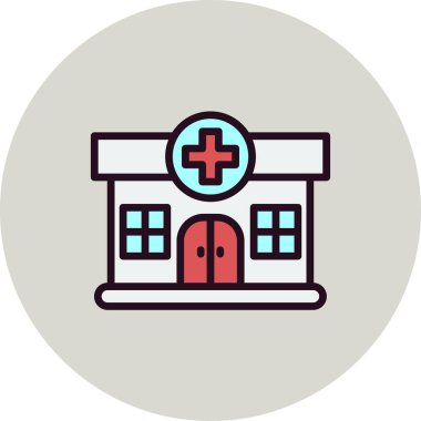 eczane simge vektör çizim