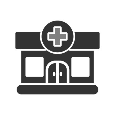 eczane simge vektör çizim