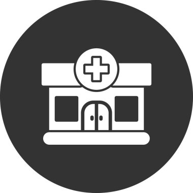 eczane simge vektör çizim