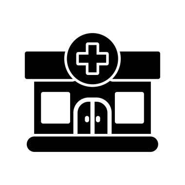 eczane simge vektör çizim