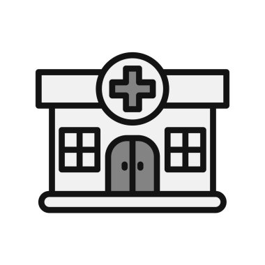 eczane simge vektör çizim