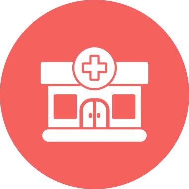 eczane simge vektör çizim