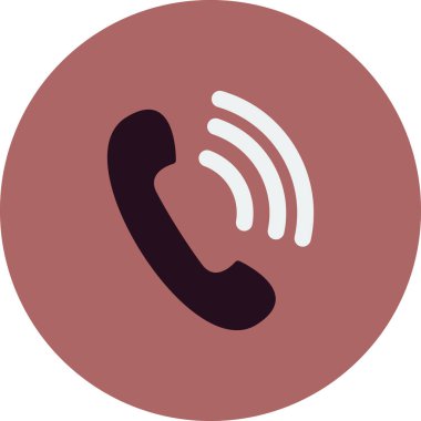 Telefon alıcısı vektör resimleme tasarımı