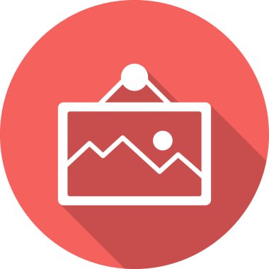 resim simgesi vektör illüstrasyonu