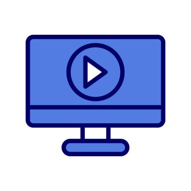 Oynatma düğmesi vektör çizimi