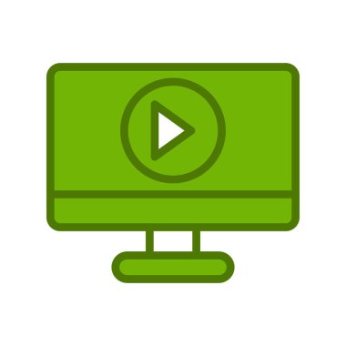 Oynatma düğmesi vektör çizimi