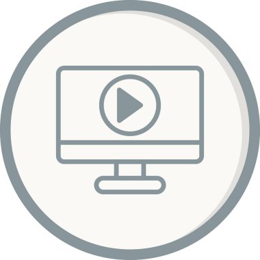 Oynatma düğmesi vektör çizimi