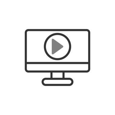 Oynatma düğmesi vektör çizimi