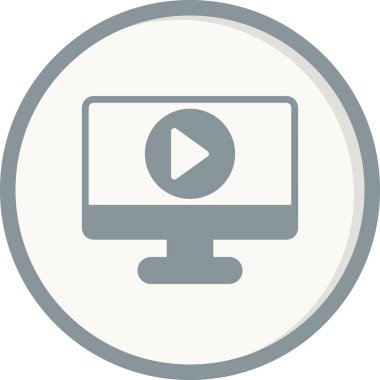 Oynatma düğmesi vektör çizimi