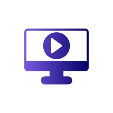 Oynatma düğmesi vektör çizimi