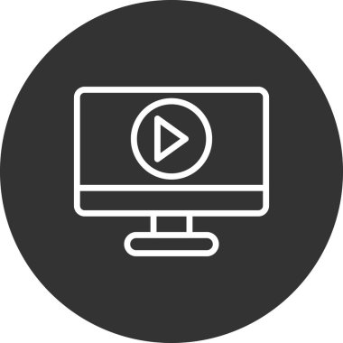 Oynatma düğmesi vektör çizimi