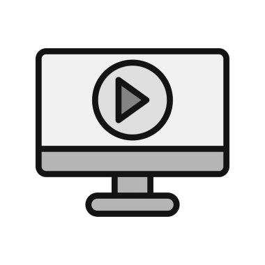 Oynatma düğmesi vektör çizimi