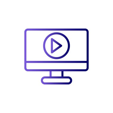 Oynatma düğmesi vektör çizimi